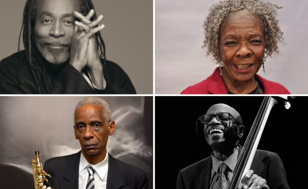 Bobby McFerrin, Dorthaan Kirk, Roscoe Mitchell and Reggie Workman. Bobby McFerrin, Dorthaan Kirk, Roscoe Mitchell and Reggie Workman.