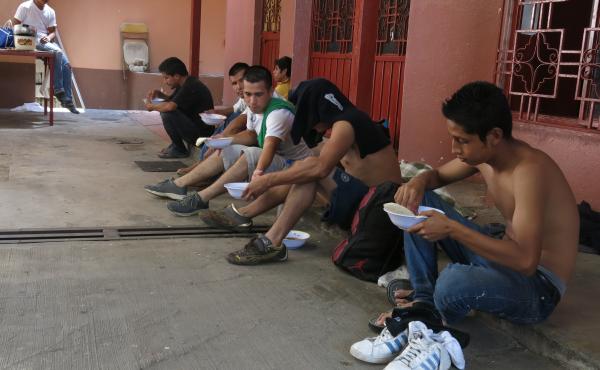 Migrants at a shelter in southern Mexico say that Mexico's interior checkpoints are making it harder to travel north. Some have given up on reaching the U.S. and are trying to stay in Mexico. Migrants at a shelter in southern Mexico say that Mexico's interior checkpoints are making it harder to travel north. Some have given up on reaching the U.S. and are trying to stay in Mexico.