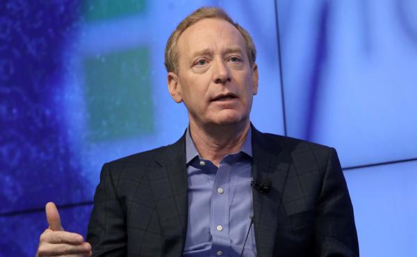 Microsoft President Brad Smith says governments need to set rules for big technology companies. "Almost no technology has gone so entirely unregulated, for so long, as digital technology," he says. Microsoft President Brad Smith says governments need to set rules for big technology companies. "Almost no technology has gone so entirely unregulated, for so long, as digital technology," he says.