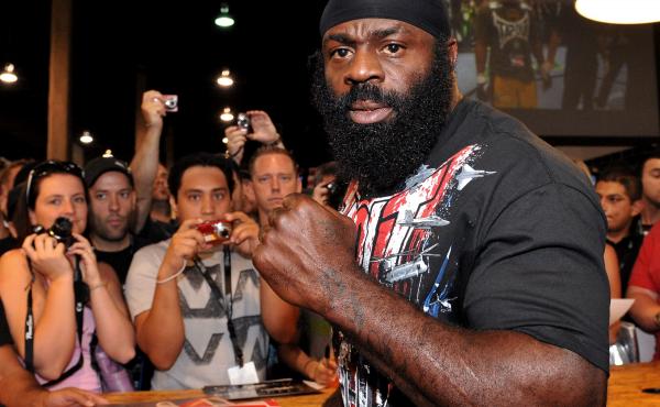 Kimbo Slice signs autographs at the UFC 100 Expo in Las Vegas in 2009. Slice died suddenly Monday at the age of 42. Kimbo Slice signs autographs at the UFC 100 Expo in Las Vegas in 2009. Slice died suddenly Monday at the age of 42.