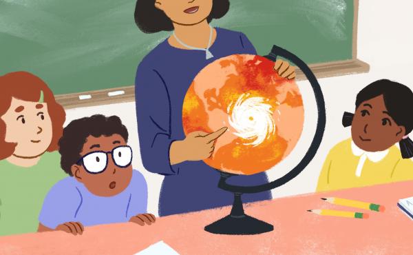More than 80% of parents in the U.S. support the teaching of climate change, according to a new NPR/Ipsos poll. More than 80% of parents in the U.S. support the teaching of climate change, according to a new NPR/Ipsos poll.