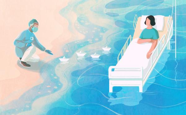 Despite many barriers, a young medical residents learns new ways to comfort his ill hospital patients. Despite many barriers, a young medical residents learns new ways to comfort his ill hospital patients.