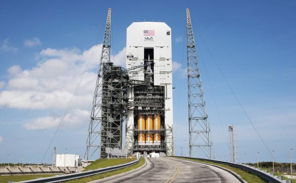 The Orion capsule is poised to make its first test flight Thursday. If all goes as planned, the unmanned vehicle will orbit Earth twice before splashing into the Pacific Ocean. The Orion capsule is poised to make its first test flight Thursday. If all goes as planned, the unmanned vehicle will orbit Earth twice before splashing into the Pacific Ocean.
