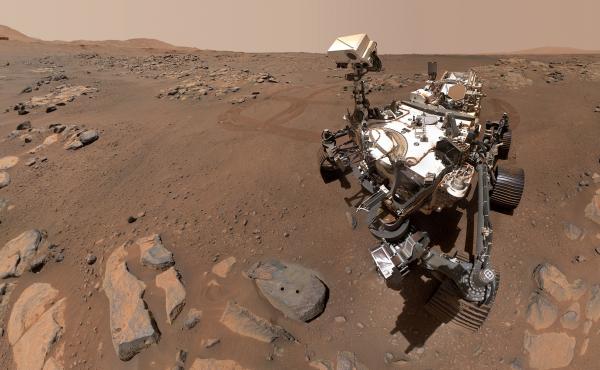 NASA's Perseverance rover took this "selfie" next to a rock where it drilled for samples. NASA wants to bring samples collected by this rover back to Earth. NASA's Perseverance rover took this "selfie" next to a rock where it drilled for samples. NASA wants to bring samples collected by this rover back to Earth.