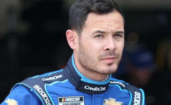 Kyle Larson, shown here during a practice at Daytona International Speedway in February, has been reinstated by NASCAR after he was suspended in April. Kyle Larson, shown here during a practice at Daytona International Speedway in February, has been reinstated by NASCAR after he was suspended in April.