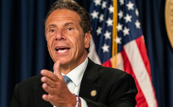 New York Gov. Andrew Cuomo, seen here in July, denies allegations that he sexually harassed former adviser Lindsey Boylan. New York Gov. Andrew Cuomo, seen here in July, denies allegations that he sexually harassed former adviser Lindsey Boylan.