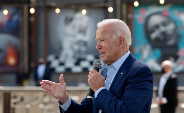Democratic presidential candidate Joe Biden speaks at the Black Economic Summit at Camp North End in Charlotte, N.C., on Wednesday. In a letter, nearly 500 national security experts have endorsed Joe Biden for president. Democratic presidential candidate Joe Biden speaks at the Black Economic Summit at Camp North End in Charlotte, N.C., on Wednesday. In a letter, nearly 500 national security experts have endorsed Joe Biden for president.