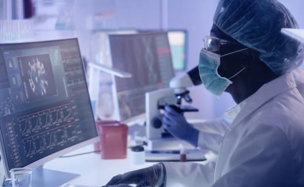 African Americans and other underrepresented minorities make up only about 5% of the people in genetics research studies. African Americans and other underrepresented minorities make up only about 5% of the people in genetics research studies.