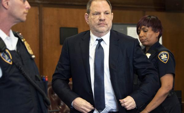 Harvey Weinstein at a court appearance last month in New York. Already facing first-degree rape and other charges involving incidents with two women, he has now been charged with allegedly committing a forcible sexual act against a third. Harvey Weinstein at a court appearance last month in New York. Already facing first-degree rape and other charges involving incidents with two women, he has now been charged with allegedly committing a forcible sexual act against a third.