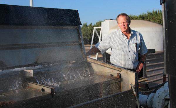 Rick Cosyns, a farmer in Madera, Calif., relied on water from the aquifer in years of drought. In other years he could replenish the aquifer with water from the San Joaquin River. Rick Cosyns, a farmer in Madera, Calif., relied on water from the aquifer in years of drought. In other years he could replenish the aquifer with water from the San Joaquin River.