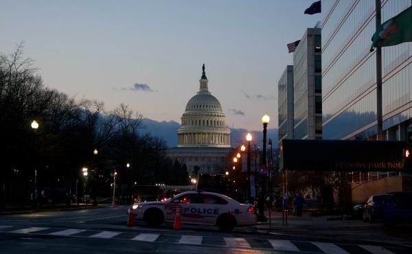 Inauguration Day has been quiet so far in Washington, D.C. Some 25,000 National Guard members are in the city, where insurrectionists stormed the U.S. Capitol just two weeks ago. Inauguration Day has been quiet so far in Washington, D.C. Some 25,000 National Guard members are in the city, where insurrectionists stormed the U.S. Capitol just two weeks ago.