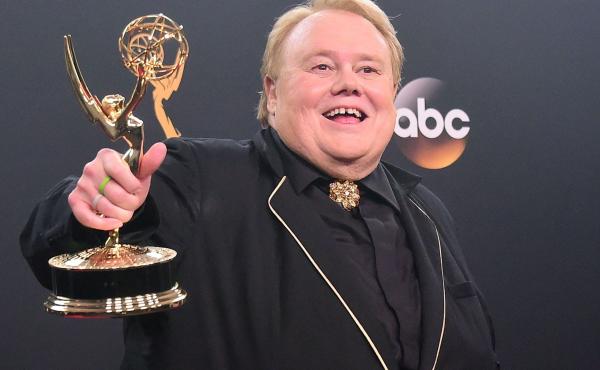 Louie Anderson poses in the press room during the 68th Emmy Awards on Sept. 18, 2016 in Los Angeles. Louie Anderson poses in the press room during the 68th Emmy Awards on Sept. 18, 2016 in Los Angeles.
