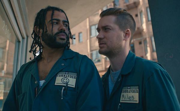Longtime friends Daveed Diggs (left) and Rafael Casal co-wrote and co-star in the film Blindspotting. Longtime friends Daveed Diggs (left) and Rafael Casal co-wrote and co-star in the film Blindspotting.