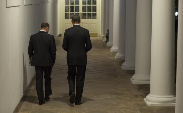 Former Deputy National Security Adviser Ben Rhodes, shown here walking with President Barack Obama, says Obama was bothered by the perception that he was aloof. Former Deputy National Security Adviser Ben Rhodes, shown here walking with President Barack Obama, says Obama was bothered by the perception that he was aloof.