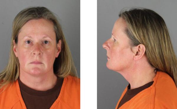 Former Brooklyn Center, Minn., police officer Kim Potter was arrested Wednesday and released later that day on a $100,000 bond. Former Brooklyn Center, Minn., police officer Kim Potter was arrested Wednesday and released later that day on a $100,000 bond.