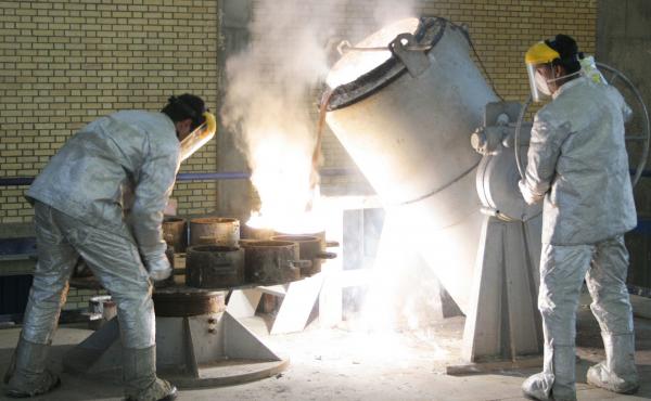Technicians work inside of a uranium conversion facility producing unit in 2005 outside the city of Isfahan, Iran. After the 2015 Iran nuclear deal put limits on the program, Iran's government has been increasing uranium enrichment since the United States Technicians work inside of a uranium conversion facility producing unit in 2005 outside the city of Isfahan, Iran. After the 2015 Iran nuclear deal put limits on the program, Iran's government has been increasing uranium enrichment since the United States