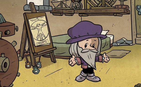 From I am Leonardo da Vinci, by Brad Meltzer and Christopher Eliopoulos. From I am Leonardo da Vinci, by Brad Meltzer and Christopher Eliopoulos.