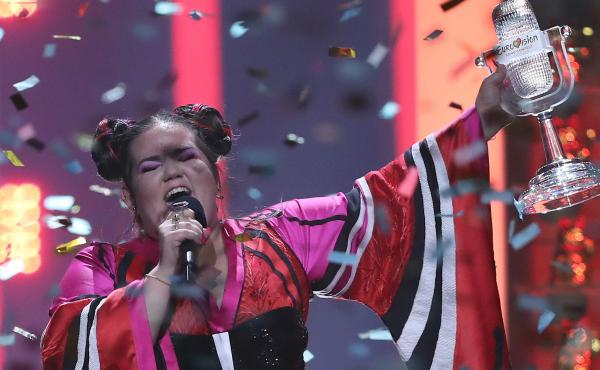 Israeli singer Netta performs after winning the 2018 Eurovision Song Contest in Lisbon, Portugal, in May 2018. Israeli singer Netta performs after winning the 2018 Eurovision Song Contest in Lisbon, Portugal, in May 2018.