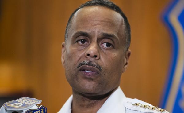 Philadelphia Police Commissioner Richard Ross speaking during a news conference in Philadelphia on July 18. He abruptly resigned Tuesday. Philadelphia Police Commissioner Richard Ross speaking during a news conference in Philadelphia on July 18. He abruptly resigned Tuesday.
