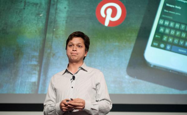Pinterest CEO Ben Silbermann addresses a Pinterest media event at the company's corporate headquarters in San Francisco, California, on April 24, 2014. Pinterest CEO Ben Silbermann addresses a Pinterest media event at the company's corporate headquarters in San Francisco, California, on April 24, 2014.