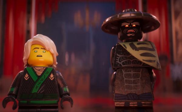 If It's Not Brick, Don't Fix It: Lloyd, voiced by Dave Franco, and his father Garmadon, voiced by Justin Theroux, in The LEGO Ninjago Movie. If It's Not Brick, Don't Fix It: Lloyd, voiced by Dave Franco, and his father Garmadon, voiced by Justin Theroux, in The LEGO Ninjago Movie.