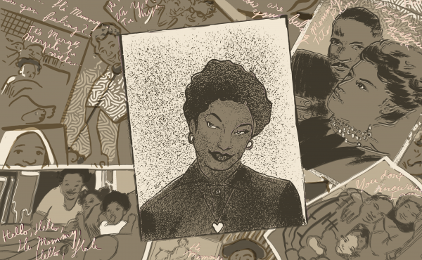 an illustration of photos of Ramona Latty an illustration of photos of Ramona Latty