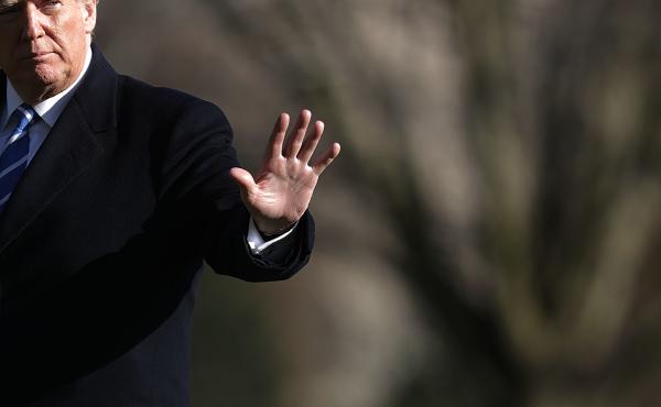 President Donald Trump returning to the White House April 5, 2018, following a visit to White Sulphur Springs, West Virginia. President Donald Trump returning to the White House April 5, 2018, following a visit to White Sulphur Springs, West Virginia.