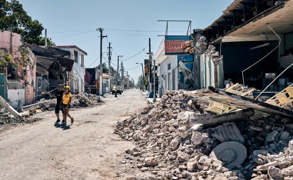 Businesses and homes were severely damaged in the town center of Guanica, Puerto Rico, after an earthquake on Tuesday. The quake, just the latest in a series of temblors to hit the region, crumbled walls and destroyed houses. Businesses and homes were severely damaged in the town center of Guanica, Puerto Rico, after an earthquake on Tuesday. The quake, just the latest in a series of temblors to hit the region, crumbled walls and destroyed houses.