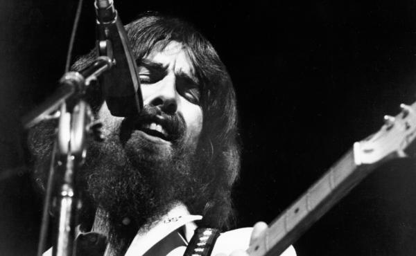 George Harrison performs at the Concert for Bangladesh, held at Madison Square Garden on August 1, 1971 in New York City. Asked why he joined in organizing the event, he said, "Because I was asked by a friend if I'd help, that's all." George Harrison performs at the Concert for Bangladesh, held at Madison Square Garden on August 1, 1971 in New York City. Asked why he joined in organizing the event, he said, "Because I was asked by a friend if I'd help, that's all."