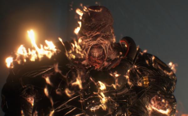 Nemesis is the terrifying bioweapon the evil Umbrella Corporation sends after Jill and her team. Nemesis is the terrifying bioweapon the evil Umbrella Corporation sends after Jill and her team.