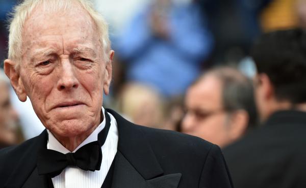 Max von Sydow's deep voice and stern aspect often led to him being cast in severe roles. He's pictured here at the 2016 Cannes Film Festival. Max von Sydow's deep voice and stern aspect often led to him being cast in severe roles. He's pictured here at the 2016 Cannes Film Festival.
