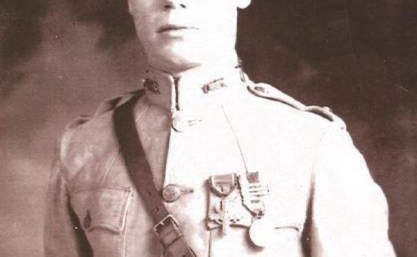 Sgt. Charles Kelley was honored with the Distinguished Service Cross in World War I. Sgt. Charles Kelley was honored with the Distinguished Service Cross in World War I.