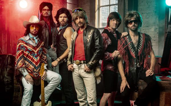 Hot Country Knights is Dierks Bentley's loving parody of '90s country. The band released its debut album The K Is Silent May 8. Hot Country Knights is Dierks Bentley's loving parody of '90s country. The band released its debut album The K Is Silent May 8.