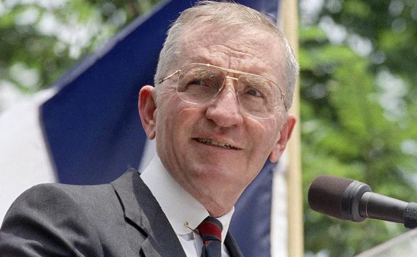 Ross Perot ran for president twice, in 1992 and 1996. He died on Tuesday in Dallas. Ross Perot ran for president twice, in 1992 and 1996. He died on Tuesday in Dallas.