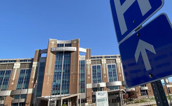 Saint Luke's Hospital of Kansas City is one of the 18 hospitals in the Saint Luke's Health System. Two-thirds of the COVID-19 patients transferred to Saint Luke's from rural areas need intensive care. "We get the sickest of the sick," says Dr. Marc Larsen Saint Luke's Hospital of Kansas City is one of the 18 hospitals in the Saint Luke's Health System. Two-thirds of the COVID-19 patients transferred to Saint Luke's from rural areas need intensive care. "We get the sickest of the sick," says Dr. Marc Larsen