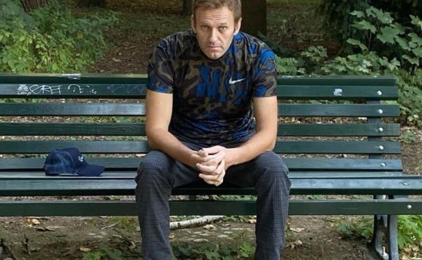 A photo of Alexei Navalny posted on his Instagram account. Navalny wrote that it was taken Wednesday, the day after he was discharged from a Berlin hospital following more than a month of treatment for poisoning. A photo of Alexei Navalny posted on his Instagram account. Navalny wrote that it was taken Wednesday, the day after he was discharged from a Berlin hospital following more than a month of treatment for poisoning.