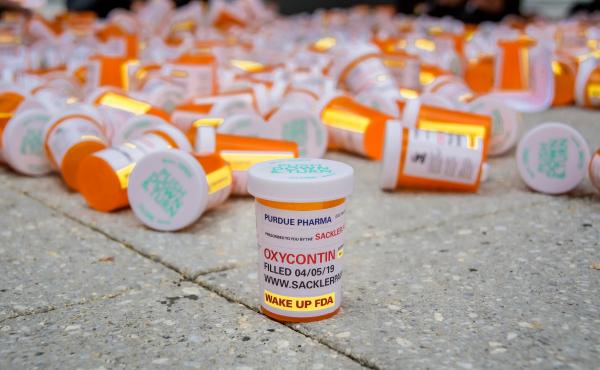 Members of the Sackler family who own Purdue Pharma, the maker of OxyContin, moved a step closer to winning immunity from opioid lawsuits. Members of the Sackler family who own Purdue Pharma, the maker of OxyContin, moved a step closer to winning immunity from opioid lawsuits.