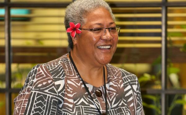 A court ruling has ended a months-long political crisis, allowing Fiame Naomi Mata'afa (shown here in 2013) to become the first woman to lead Samoa. A court ruling has ended a months-long political crisis, allowing Fiame Naomi Mata'afa (shown here in 2013) to become the first woman to lead Samoa.