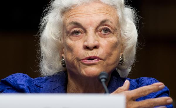 Former Supreme Court Justice Sandra Day O'Connor says she has been diagnosed with "dementia, probably Alzheimer's disease." She's seen here in 2012. Former Supreme Court Justice Sandra Day O'Connor says she has been diagnosed with "dementia, probably Alzheimer's disease." She's seen here in 2012.