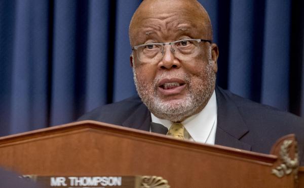 Chairman Rep. Bennie Thompson, D-Miss., at a hearing on July 22. He was not pleased with the Department of Homeland Security on Thursday. Chairman Rep. Bennie Thompson, D-Miss., at a hearing on July 22. He was not pleased with the Department of Homeland Security on Thursday.