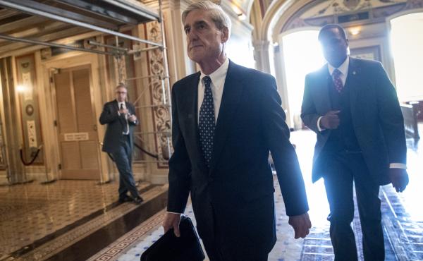 Special counsel Robert Mueller departs after a closed-door meeting in June with members of the Senate Judiciary Committee. There are two bipartisan proposals aimed at making sure he is not fired from that post. Special counsel Robert Mueller departs after a closed-door meeting in June with members of the Senate Judiciary Committee. There are two bipartisan proposals aimed at making sure he is not fired from that post.