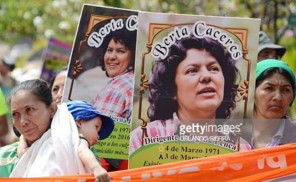 Environmental activist Berta Cáceres was assassinated in 2016, after her decade-long campaign against the construction of a dam in Honduras. Environmental activist Berta Cáceres was assassinated in 2016, after her decade-long campaign against the construction of a dam in Honduras.