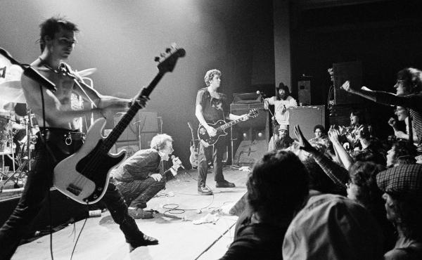 English punk rock group "Sex Pistols" perform, Jan. 7, 1978 in Memphis, Tenn., during the second stop of their U.S. tour. English punk rock group "Sex Pistols" perform, Jan. 7, 1978 in Memphis, Tenn., during the second stop of their U.S. tour.