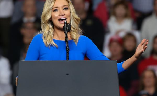 The White House's new chief spokeswoman, Kayleigh McEnany, has a flair for confrontational and sometimes untrue assertions on cable news — much like her boss, the president. The White House's new chief spokeswoman, Kayleigh McEnany, has a flair for confrontational and sometimes untrue assertions on cable news — much like her boss, the president.
