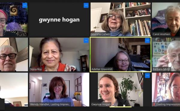 The memoir writing students at the DOROT Center found new closeness on Zoom. The memoir writing students at the DOROT Center found new closeness on Zoom.