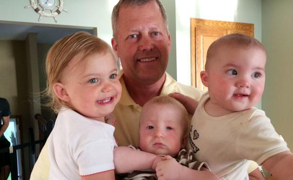 Paul Melquist says he is frustrated that his insurance costs are so high because he would like to be able to do more for his grandchildren — Adalyn, Mason and Carys — in his retirement. Paul Melquist says he is frustrated that his insurance costs are so high because he would like to be able to do more for his grandchildren — Adalyn, Mason and Carys — in his retirement.