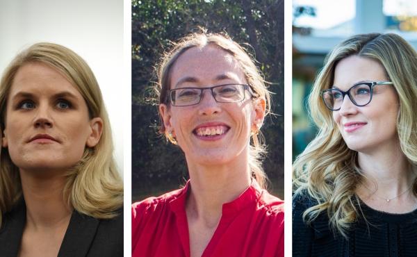 Frances Haugen; Janneke Parish; Chelsey Glasson Frances Haugen; Janneke Parish; Chelsey Glasson