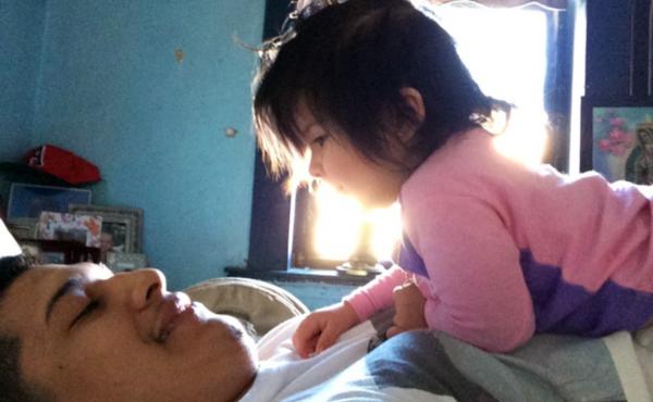 Marvin Ramos, now 18, was overwhelmed when his daughter, Hailey, was born. But now he says he's determined to be the best father he can be. "I haven't run away," he says, "and I never want to." Marvin Ramos, now 18, was overwhelmed when his daughter, Hailey, was born. But now he says he's determined to be the best father he can be. "I haven't run away," he says, "and I never want to."