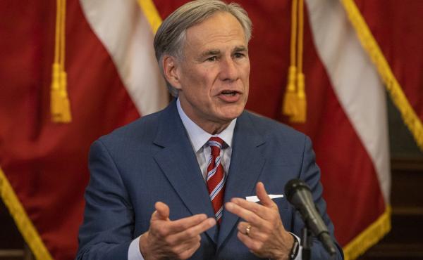 Texas Gov. Greg Abbott said the state will put a hold on further reopening as it contends with rising numbers of coronavirus cases and hospitalizations. Texas Gov. Greg Abbott said the state will put a hold on further reopening as it contends with rising numbers of coronavirus cases and hospitalizations.