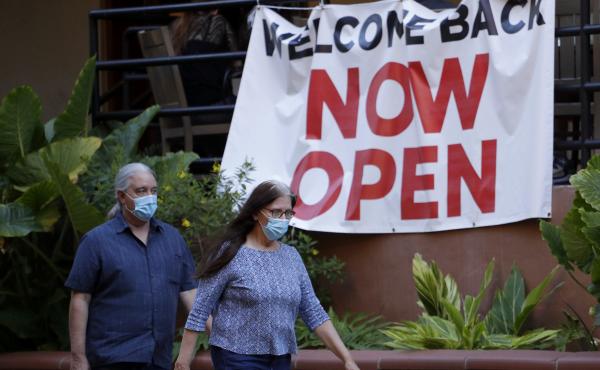 Texas Gov. Greg Abbott said that bars and bowling alleys are on the list of business that can reopen at 25 percent beginning Friday and restaurants can increase to 50 percent capacity as the state continues to go through phases to reopen the state after c Texas Gov. Greg Abbott said that bars and bowling alleys are on the list of business that can reopen at 25 percent beginning Friday and restaurants can increase to 50 percent capacity as the state continues to go through phases to reopen the state after c